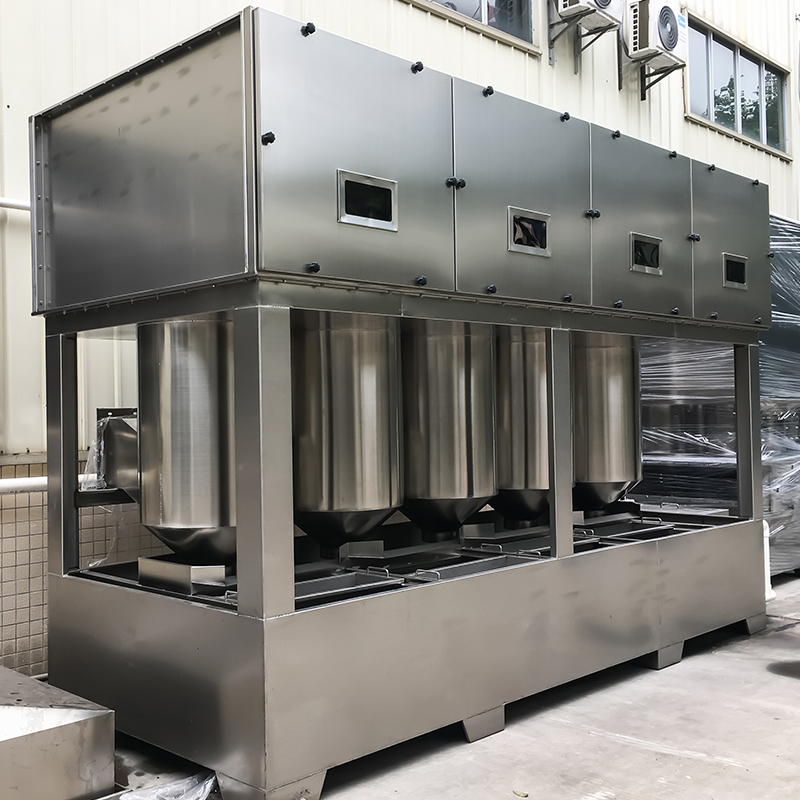 Hibrit siklon püskürtme kulesi