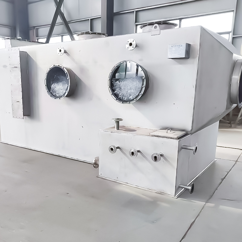 304 paslanmaz çelik yatay temizleme kulesi