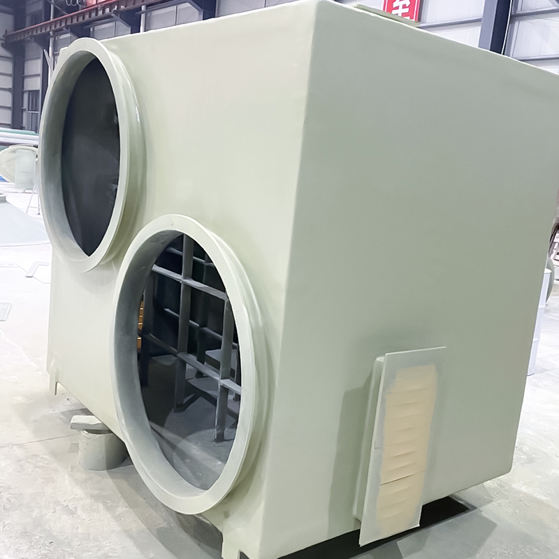 Fiberglas aktif karbon adsorpsiyon kutusu