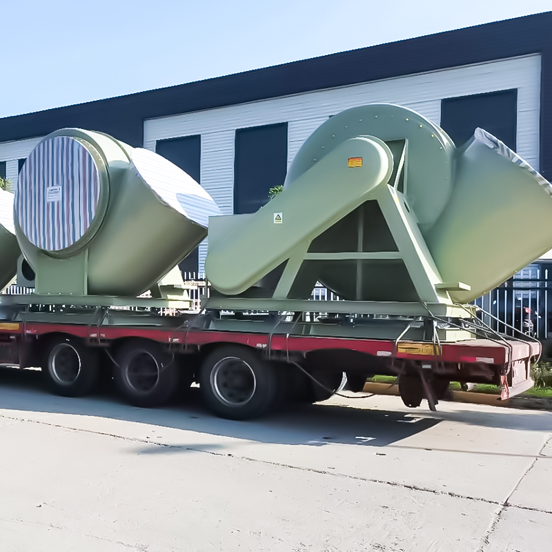 FRP orta ve düşük basınçlı korozyon önleyici fanlar