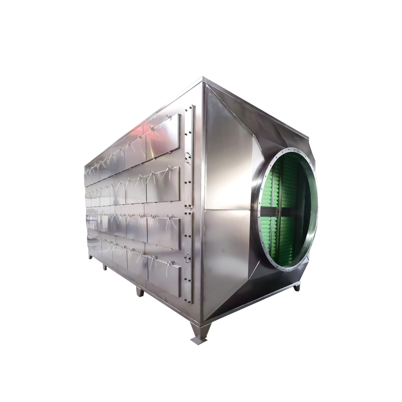 304 paslanmaz çelik aktif karbon adsorpsiyon kutusu çekmece yapısı