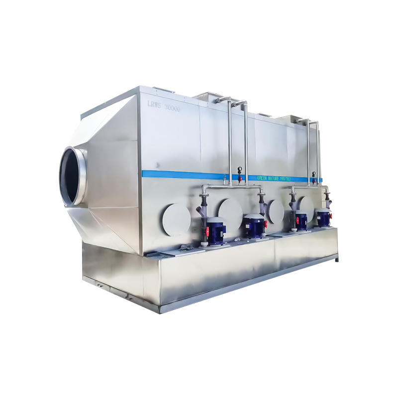 304 paslanmaz çelik yatay temizleme kulesi