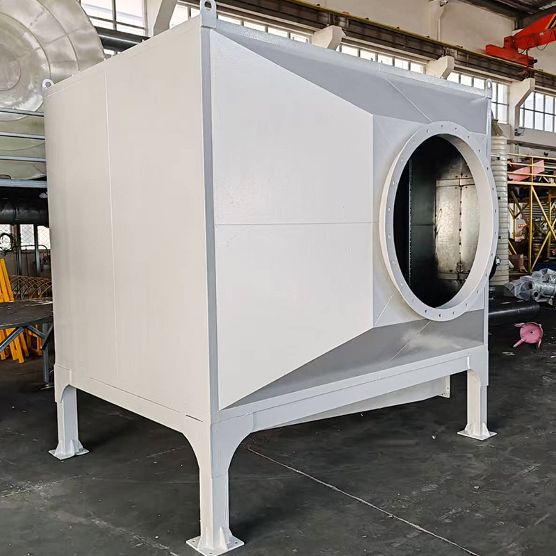 Üstten yüklemeli ve alttan yüklemeli karbon çeliği aktif karbon adsorpsiyon kutusu